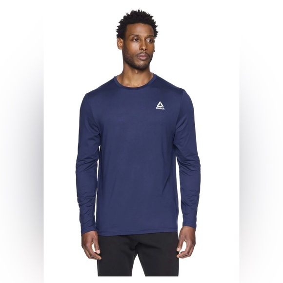 Reebok Mens and Big Mens Delta Core Long Sleeve Top - Picture 1 of 5